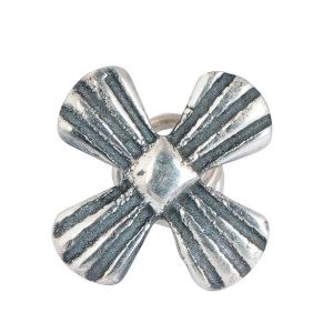 Floral Silver Nose pin