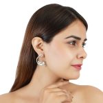 92.5 Sterling Silver Birds in the forest earrings with an oxidized finish