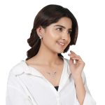 Nature's Delight 925 silver necklace earrings set