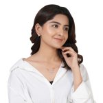 Nature's Delight 925 silver necklace earrings set