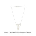 Mystique Filigree 92.5 Sterling Silver Necklace