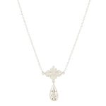 Petal Filigree 92.5 Sterling Silver Necklace
