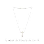 Petal Filigree 92.5 Sterling Silver Necklace