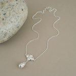 Petal Filigree 92.5 Sterling Silver Necklace