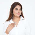 Lotus inspired 92.5 sterling silver rakhi cum pendant