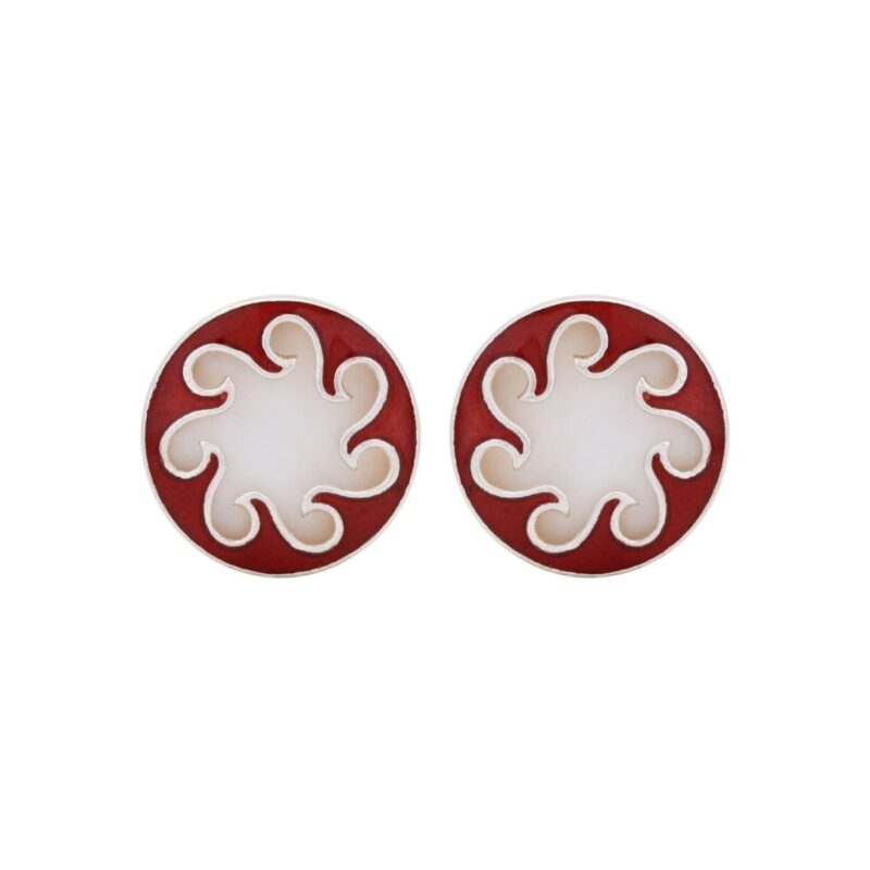 Tidal Wave 925 Silver Earrings