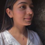 Flower 92.5 sterling silver charm with pink enamel