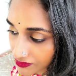 Egyptian Flower 925 Silver Nose pin