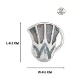 Egyptian Flower 925 Silver Nose pin