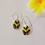 Leaf 925 silver danglers