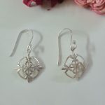 Lotus 92.5 Sterling Silver Dangler Earrings