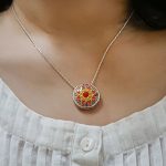 Sooraj 92.5 Sterling Silver Pendant