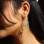 Blossom Radiance 925 Silver Earrings