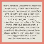 Cherished Blossoms 92.5 sterling silver jewellery collection inspiration