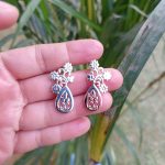 Mystical Flora 92.5 sterling silver Earrings