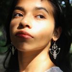 Radiant Orchid 925 silver earrings