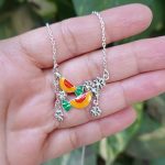 Bird 925 silver neckpiece