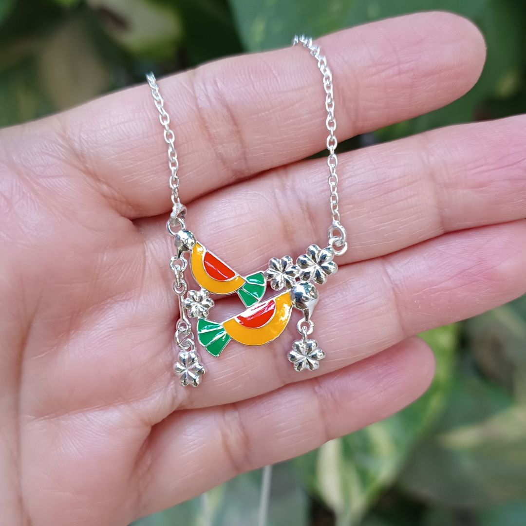 Bird 925 silver necklace Bird 925 silver neckpiece