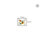 dimensions of 925 silver bird neckpiece