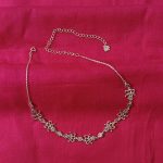 Majestic Flora 92.5 sterling Silver Choker Necklace