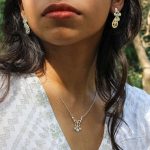 Mystic Blossom 925 sterling Silver Necklace