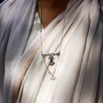 Vivid Blossoms 92.5 Sterling Silver Long Neckpiece